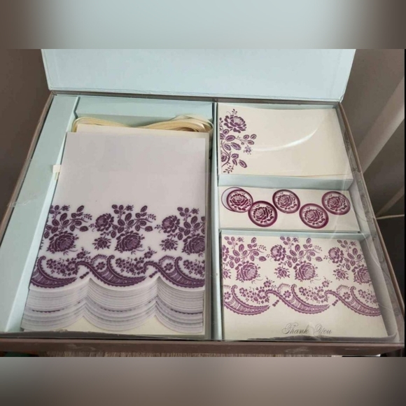 Anna Griffin Wedding Invitation Set of 30 - Picture 3 of 8